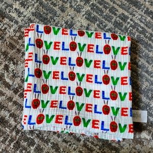 Pottery Barn Kids Eric Carle Nursery Sheet Muslin